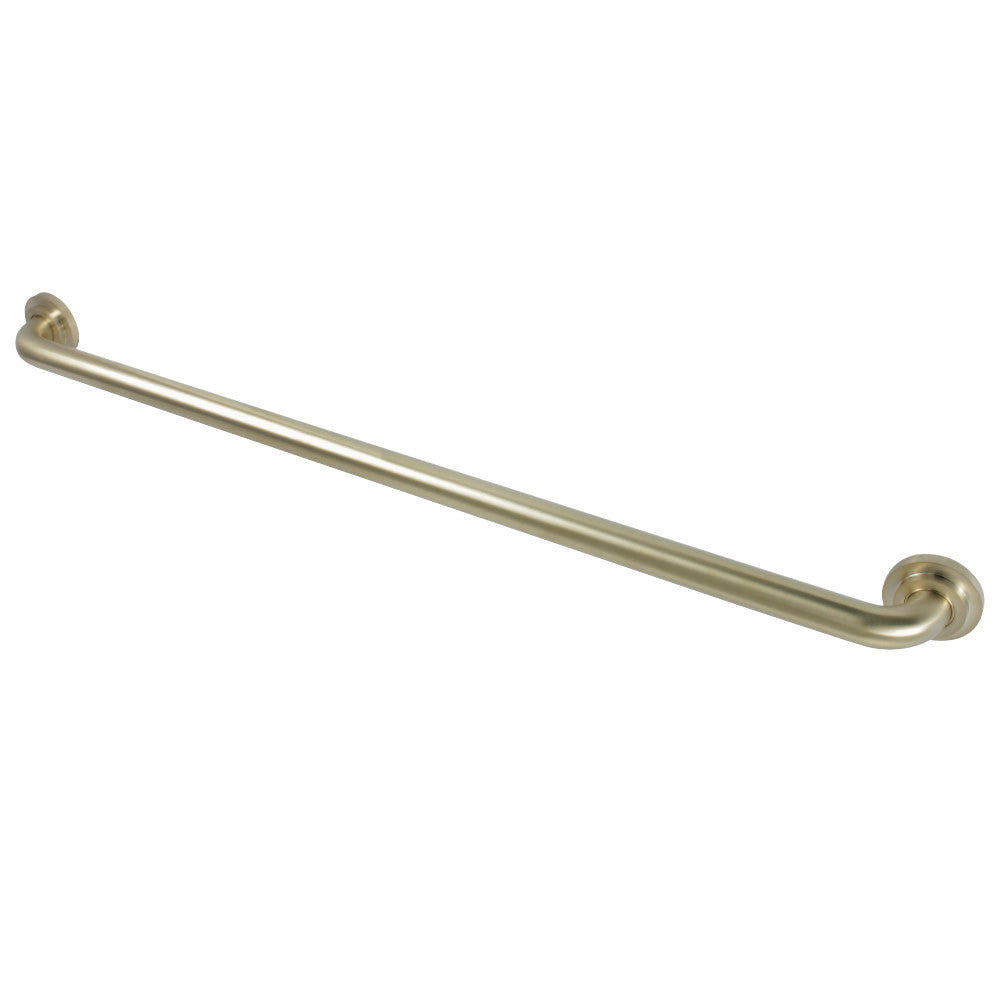 Kingston Brass DR414367 Manhattan 36-Inch X 1-1/4-Inch OD Grab Bar, Brushed Brass - BNGBath