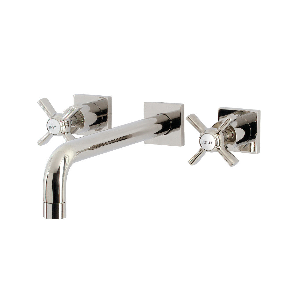 Kingston Brass KS6026ZX Millennium Wall Mount Tub Faucet, Polished Nickel - BNGBath