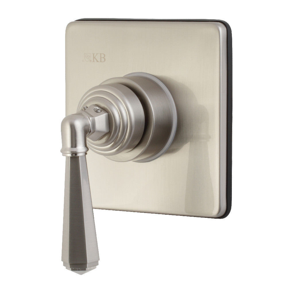 Kingston Brass KS3048HL Metropolitan 3-Way Diverter Valve with Trim Kit, Brushed Nickel - BNGBath