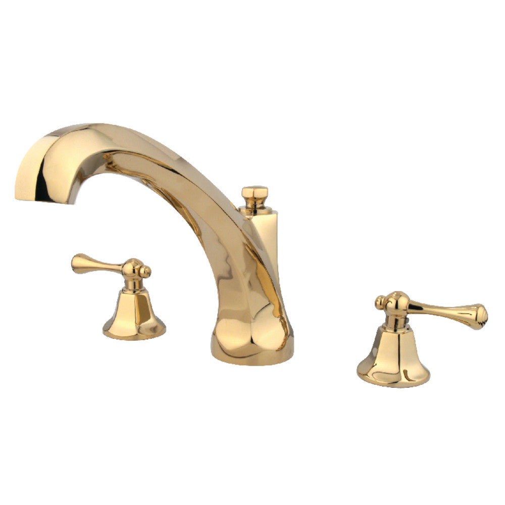 Kingston Brass KS4322BL Vintage Roman Tub Faucet, Polished Brass - BNGBath