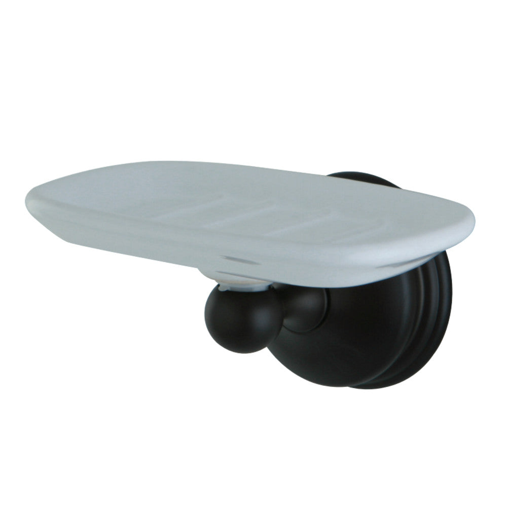 Kingston Brass BA1165ORB Vintage Wall-Mount Soap Dish, Oil Rubbed Bronze - BNGBath