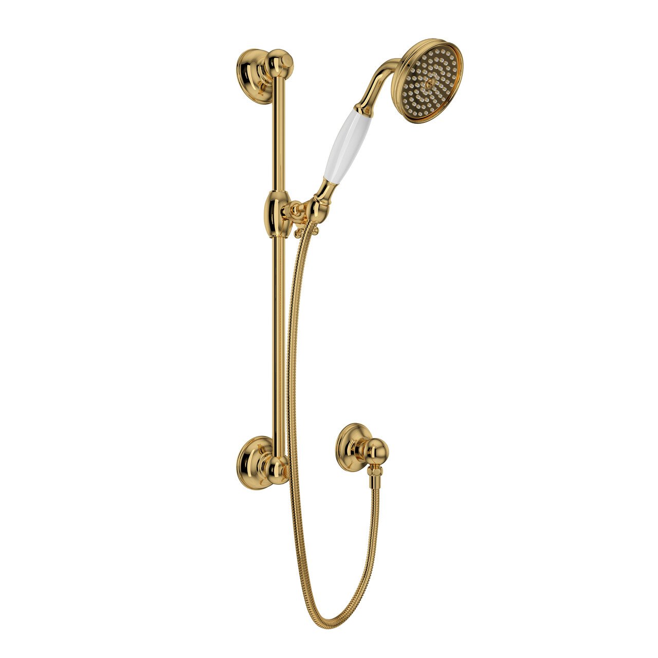 ROHL Single-Function Anti-Calcium Handshower Hose Bar and Outlet Set - BNGBath