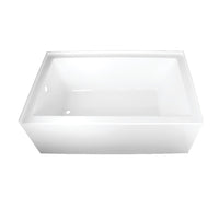 Thumbnail for Aqua Eden VTAP603622L Alcove Bathtub (L)60