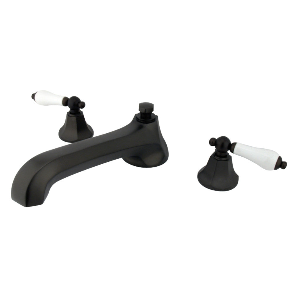 Kingston Brass KS4305PL Metropolitan Roman Tub Faucet, Oil Rubbed Bronze - BNGBath