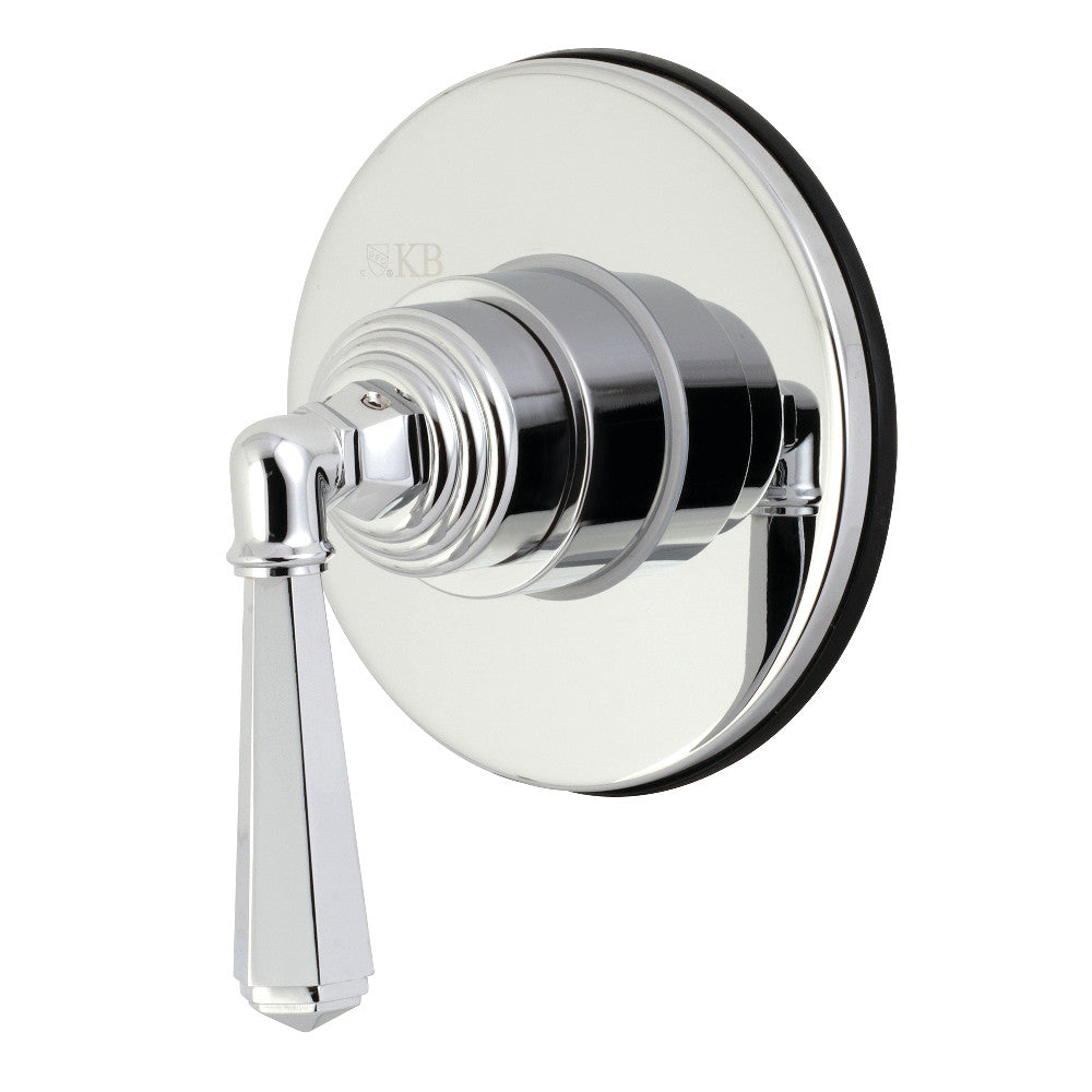 Kingston Brass KS3031HL 3-Way Diverter Valve with Trim Kit, Polished Chrome - BNGBath