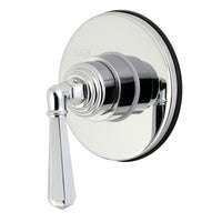 Thumbnail for Kingston Brass KS3031HL 3-Way Diverter Valve with Trim Kit, Polished Chrome - BNGBath