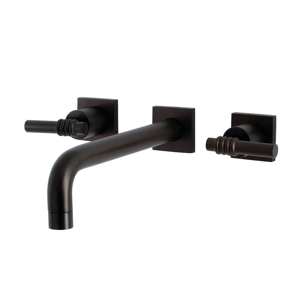 Kingston Brass KS6025ML Milano Wall Mount Tub Faucet, Oil Rubbed Bronze - BNGBath