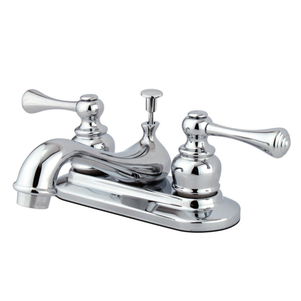 Kingston Brass GKB601BL 4 in. Centerset Bathroom Faucet, Polished Chrome - BNGBath