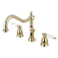 Thumbnail for Kingston Brass KS1992PL 8 in. Widespread Bathroom Faucet, Polished Brass - BNGBath