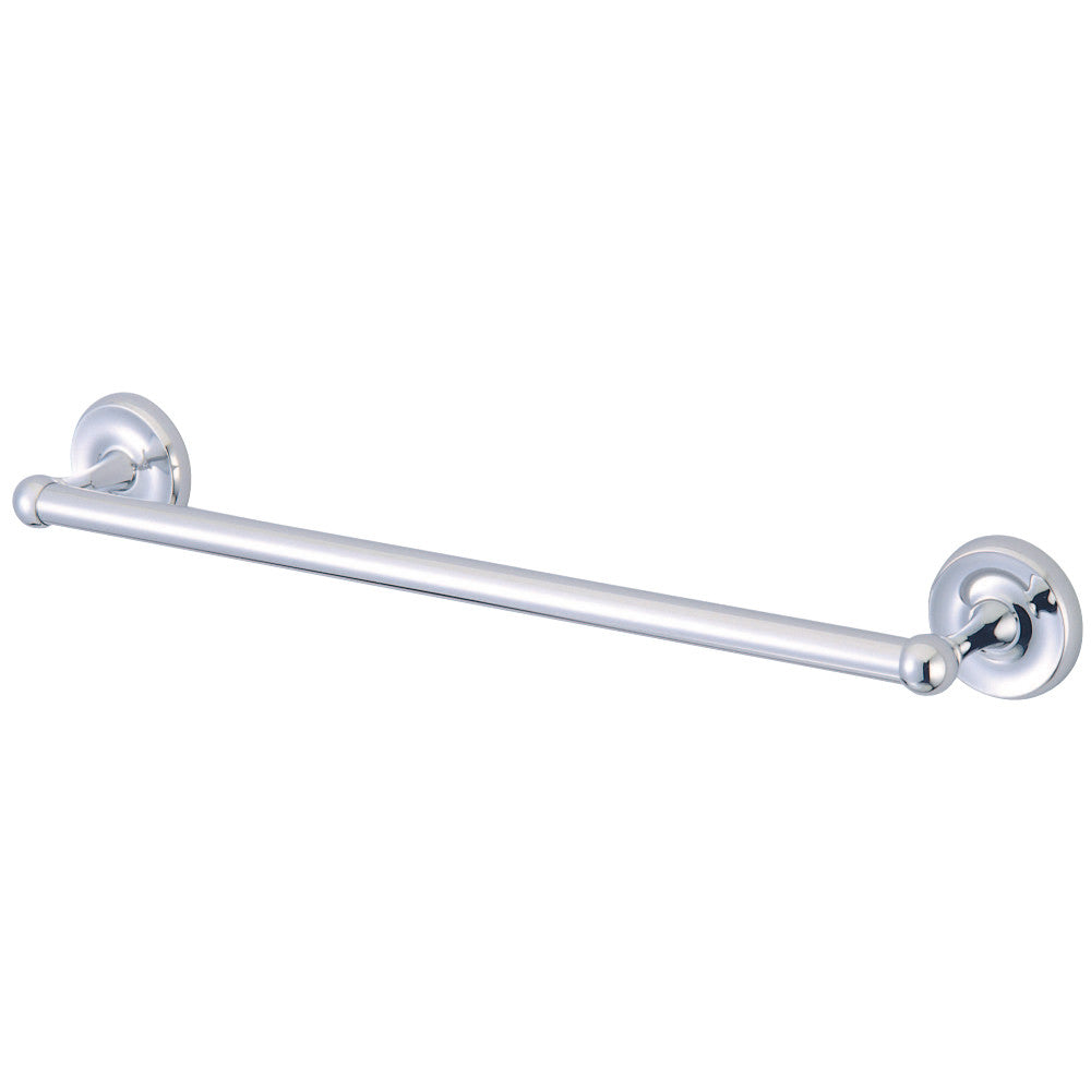 Kingston Brass BA312C Classic 18-Inch Towel Bar, Polished Chrome - BNGBath