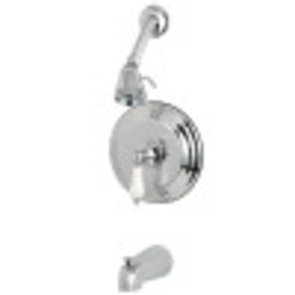 Kingston Brass KB3631PLT Tub and Shower Trim Only, Polished Chrome - BNGBath