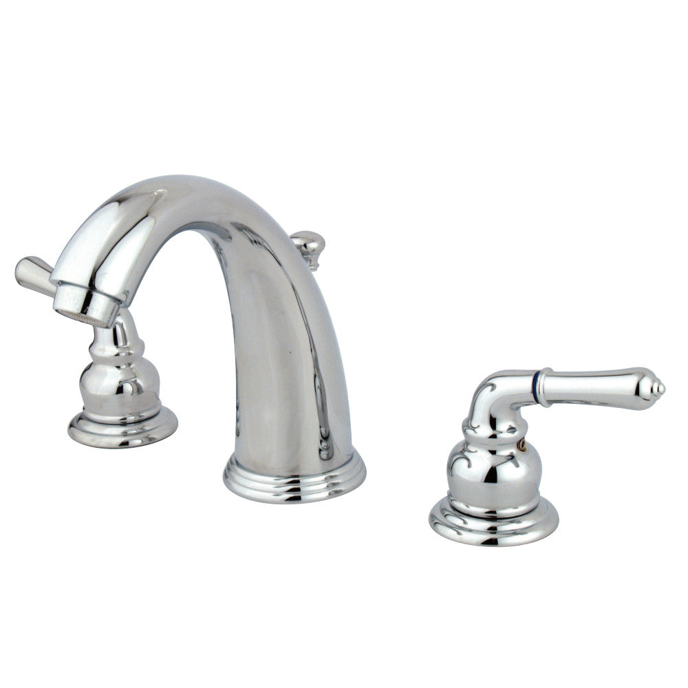 Kingston Brass KB981 Widespread Bathroom Faucet, Polished Chrome - BNGBath