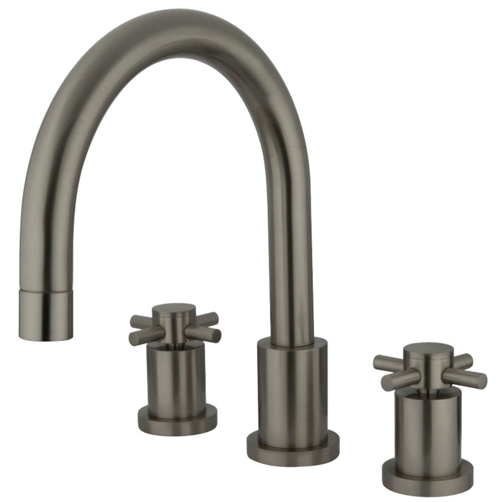 Kingston Brass KS8328DX Concord Roman Tub Faucet, Brushed Nickel - BNGBath