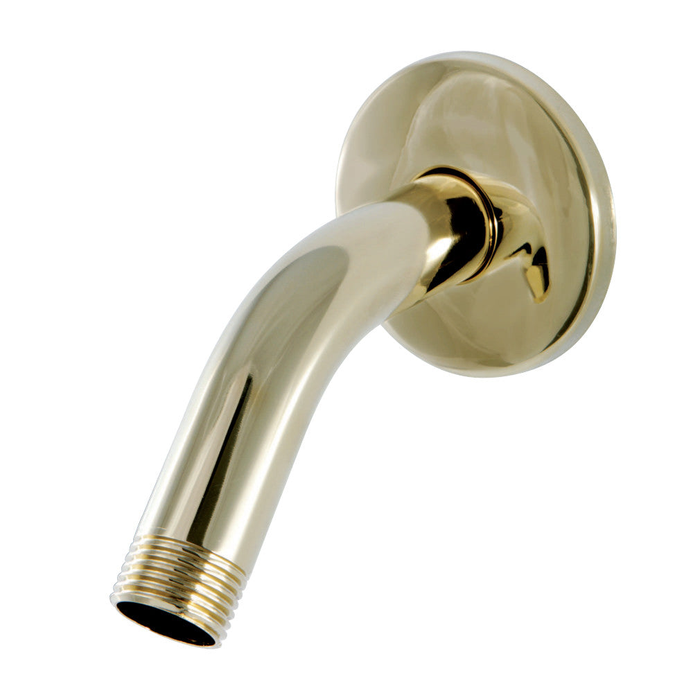 Kingston Brass K150K2 Trimscape 6" Shower Arm with Flange, Polished Brass - BNGBath