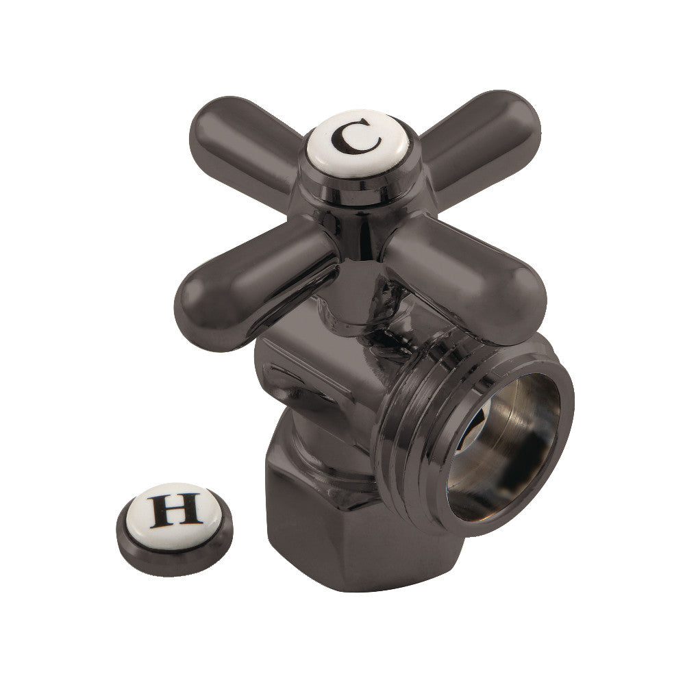 Kingston Brass CC13005X 1/2" IPS X 3/4" Hose Thread Washing Machine Valve, Oil Rubbed Bronze - BNGBath