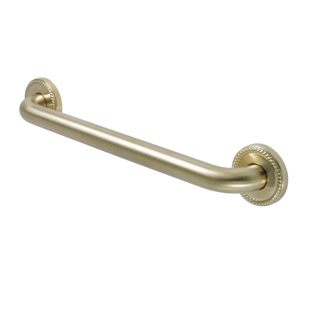 Kingston Brass DR814167 Laurel 16-Inch Decorative 1-1/4-Inch OD Grab Bar, Brushed Brass - BNGBath