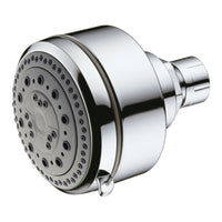 Thumbnail for Kingston Brass KX8351 Vilbosch 4-Inch 5-Function Shower Head, Polished Chrome - BNGBath