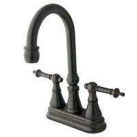 Thumbnail for Kingston Brass KS2495TL Bar Faucet, Oil Rubbed Bronze - BNGBath