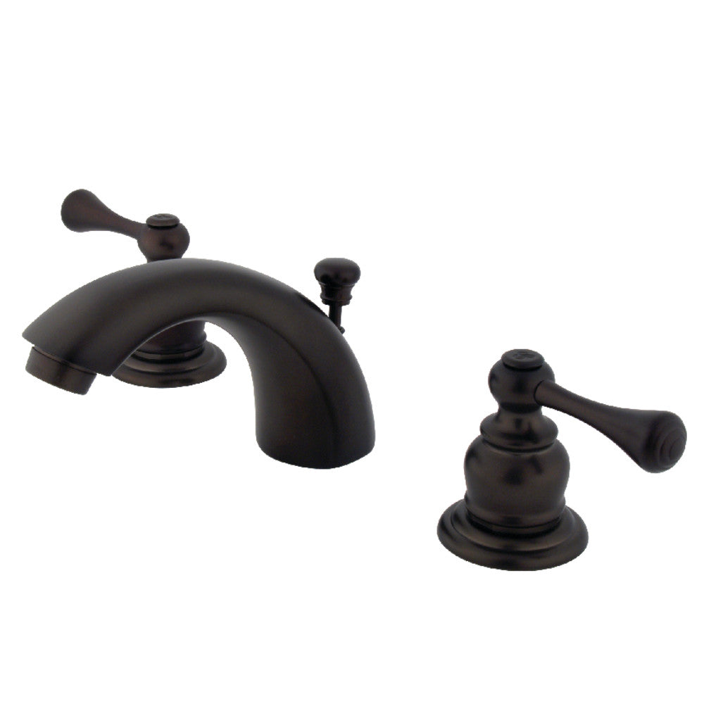 Kingston Brass KB945BL Mini-Widespread Bathroom Faucet, Oil Rubbed Bronze - BNGBath