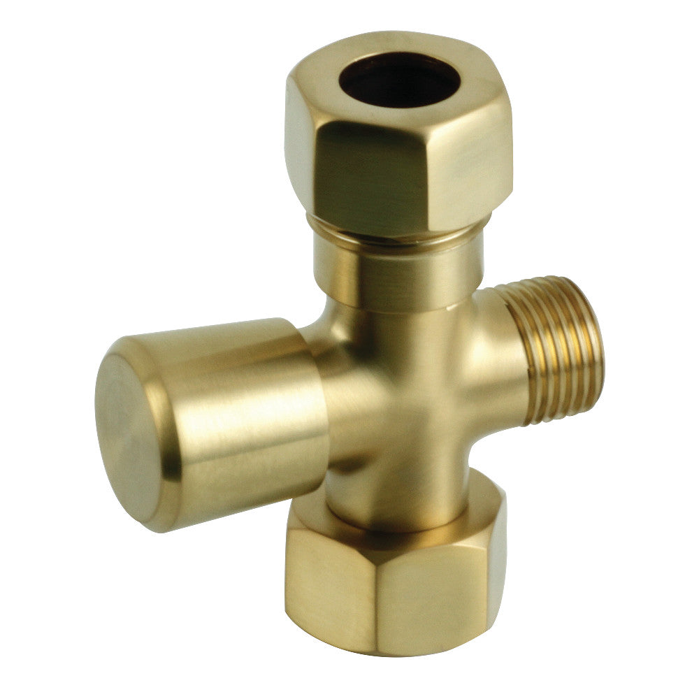 Kingston Brass ABT1060-7 Vintage Shower Diverter, Brushed Brass - BNGBath