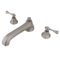 Thumbnail for Kingston Brass KS4308BL Vintage Roman Tub Faucet, Brushed Nickel - BNGBath