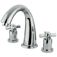 Thumbnail for Kingston Brass KS2361ZX Millennium Roman Tub Faucet, Polished Chrome - BNGBath