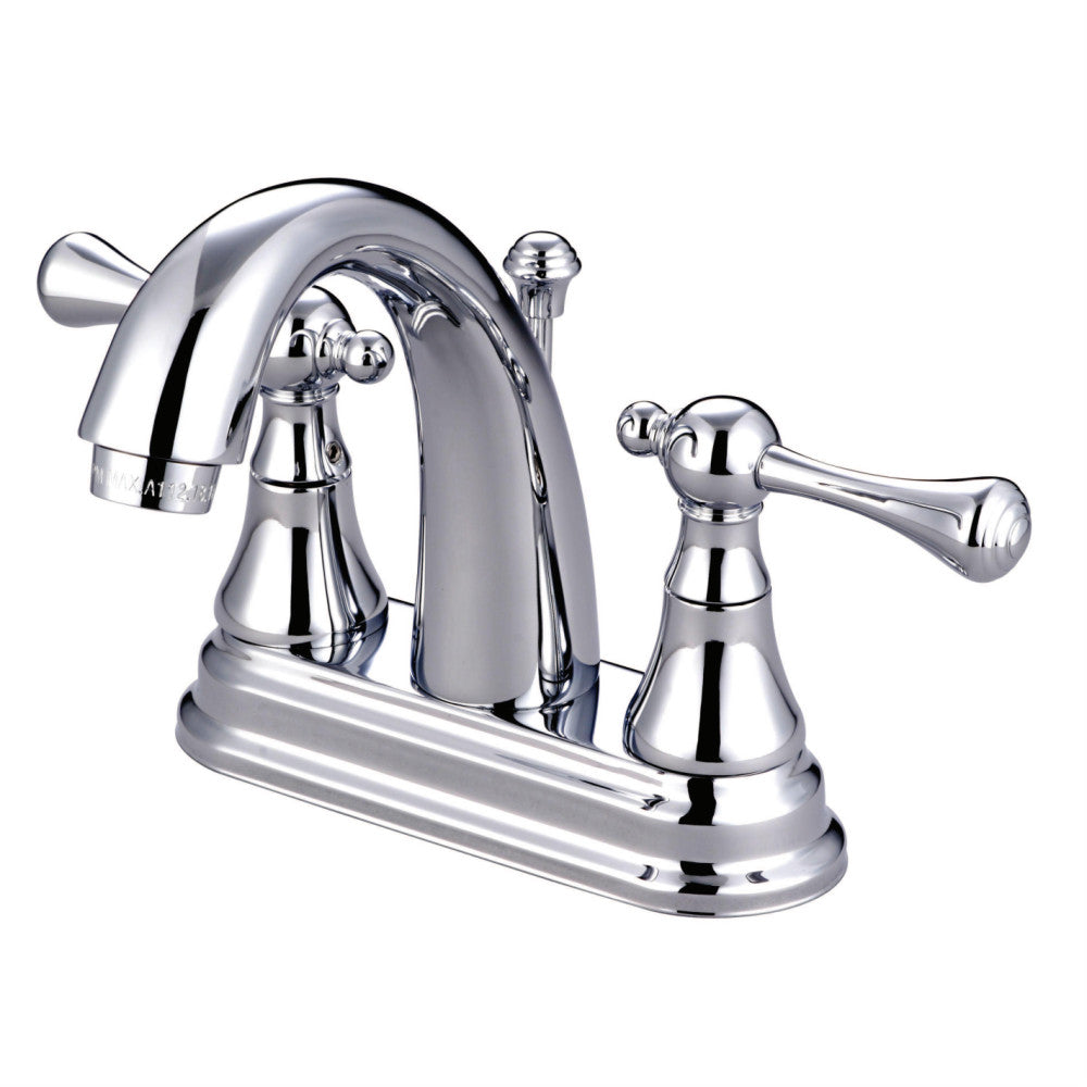 Kingston Brass KS7611BL 4 in. Centerset Bathroom Faucet, Polished Chrome - BNGBath