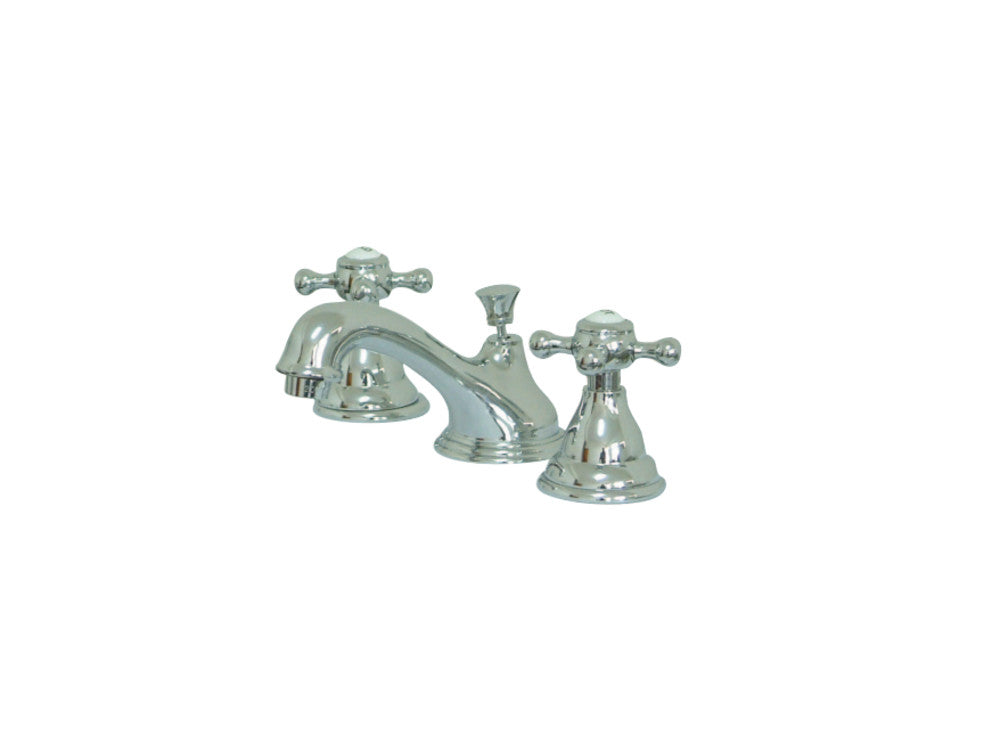 Kingston Brass KS5561BX 8 in. Widespread Bathroom Faucet, Polished Chrome - BNGBath