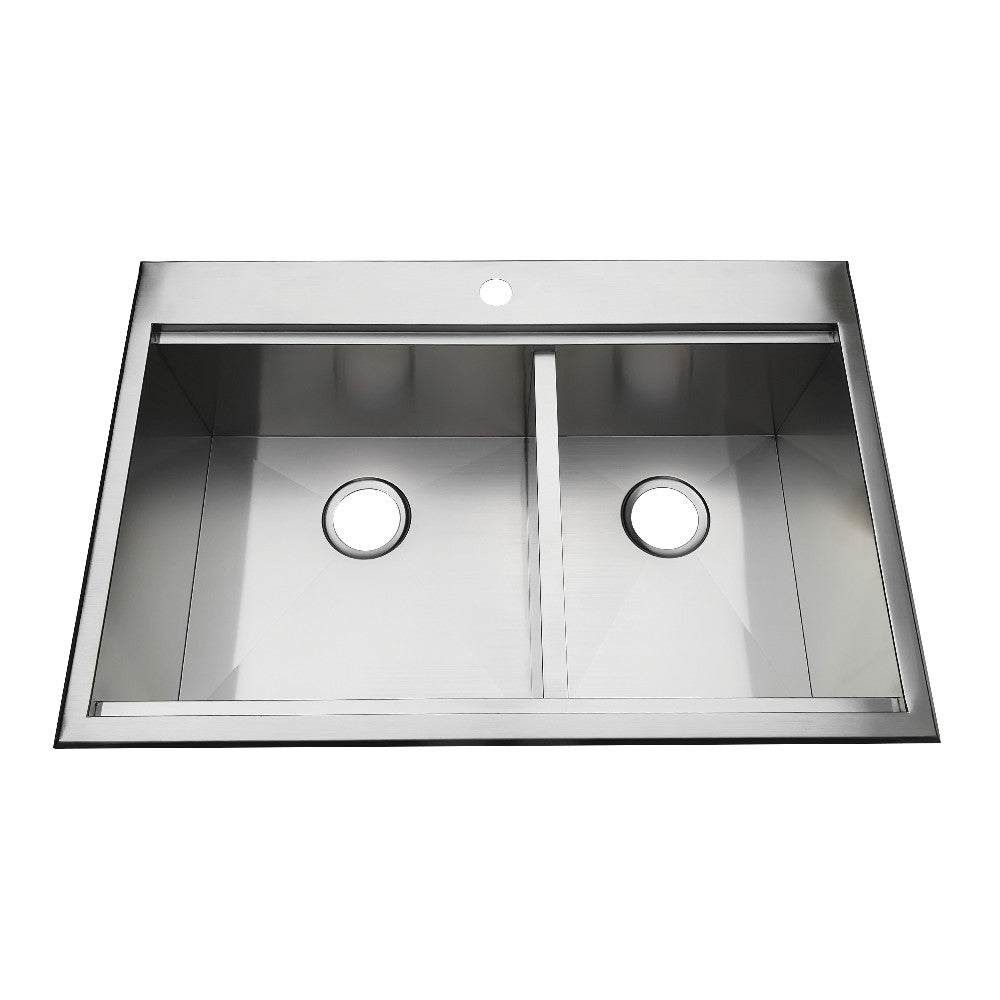 Gourmetier Uptowne Drop-In Kitchen Sinks - BNGBath