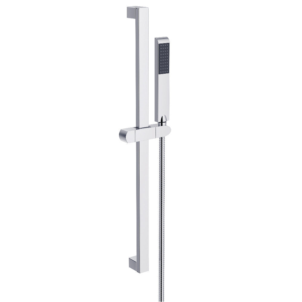 Kingston Brass KX2541 Vilbosch 24" Slide Bar with Hand Shower and Holder, Polished Chrome - BNGBath