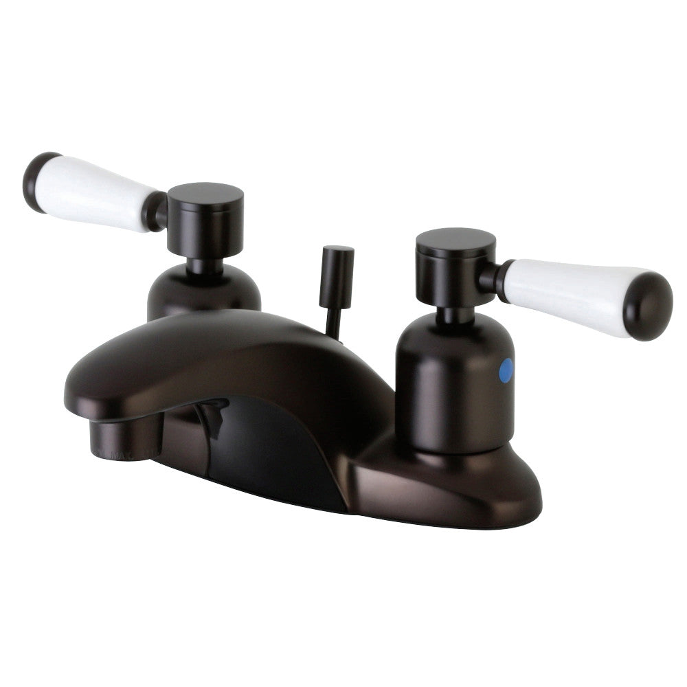 Kingston Brass FB8625DPL 4 in. Centerset Bathroom Faucet, Oil Rubbed Bronze - BNGBath