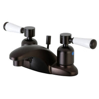 Thumbnail for Kingston Brass FB8625DPL 4 in. Centerset Bathroom Faucet, Oil Rubbed Bronze - BNGBath