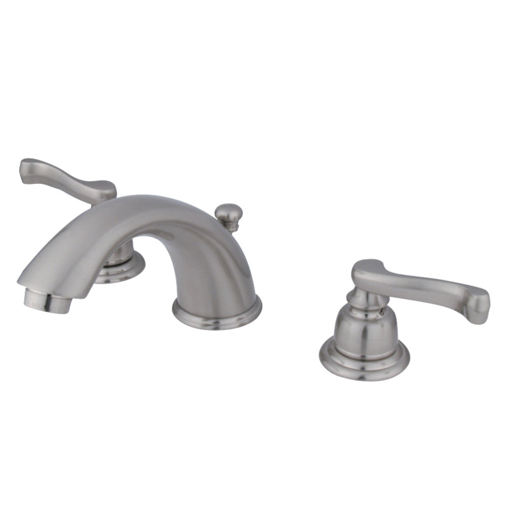 Kingston Brass KB8968FL 8 in. Widespread Bathroom Faucet, Brushed Nickel - BNGBath