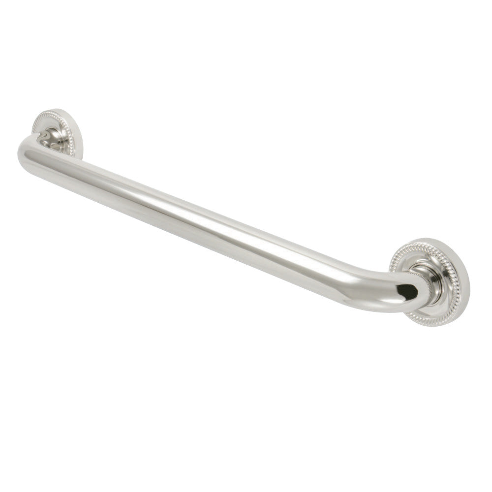 Kingston Brass DR914186 Camelon 18" Grab Bar, 1-1/4" Diameter, Polished Nickel - BNGBath