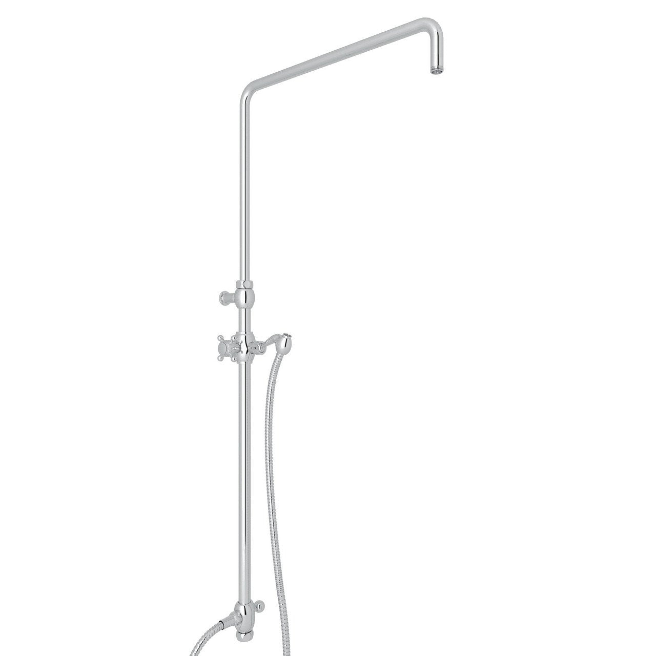 ROHL Riser with Diverter Hose and Sliding Handshower Holder - BNGBath