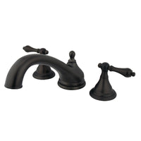 Thumbnail for Kingston Brass KS5535AL Vintage Roman Tub Faucet, Oil Rubbed Bronze - BNGBath