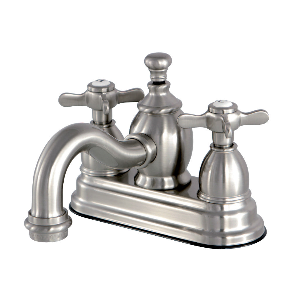 Kingston Brass KS7108BEX 4 in. Centerset Bathroom Faucet, Brushed Nickel - BNGBath