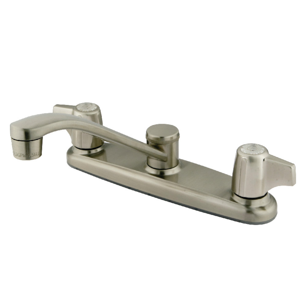 Kingston Brass KB261SN Magellan 8-Inch Centerset Kitchen Faucet, Brushed Nickel - BNGBath