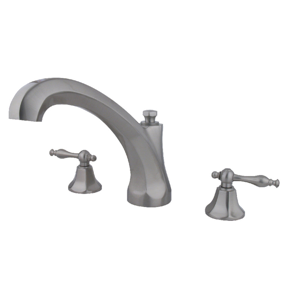 Kingston Brass KS4328NL Metropolitan Roman Tub Faucet, Brushed Nickel - BNGBath