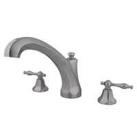 Thumbnail for Kingston Brass KS4328NL Metropolitan Roman Tub Faucet, Brushed Nickel - BNGBath