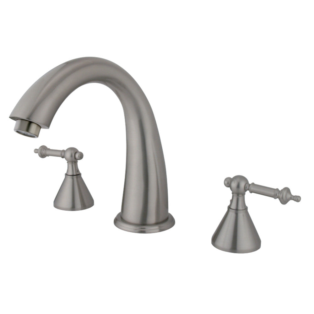 Kingston Brass KS2368TL Roman Tub Faucet, Brushed Nickel - BNGBath