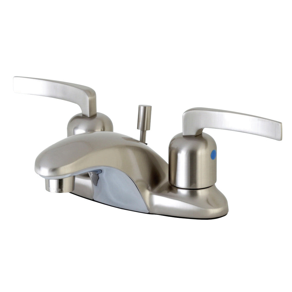 Kingston Brass FB8628EFL 4 in. Centerset Bathroom Faucet, Brushed Nickel - BNGBath