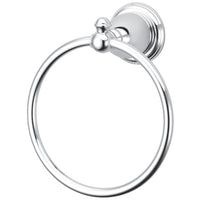 Thumbnail for Kingston Brass BA7974C English Vintage Towel Ring, Polished Chrome - BNGBath