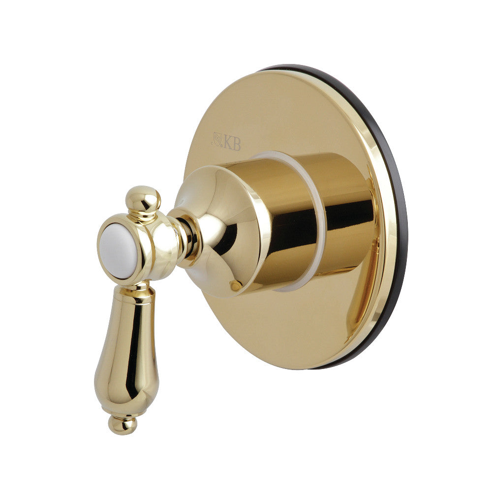 Kingston Brass KS3032BAL Heirloom 3-Way Diverter Valve with Trim Kit, Polished Brass - BNGBath