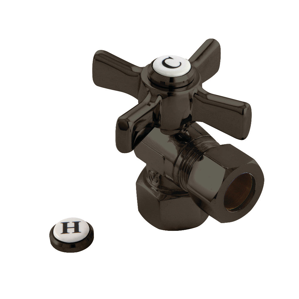 Kingston Brass CC44405ZX 1/2" FIP X 1/2" OD Comp Angle Stop Valve, Oil Rubbed Bronze - BNGBath