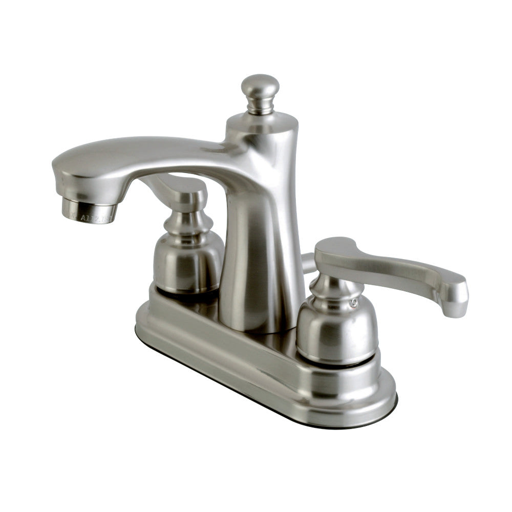 Kingston Brass FB7628FL 4 in. Centerset Bathroom Faucet, Brushed Nickel - BNGBath