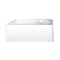 Thumbnail for Aqua Eden VTAP603022L Alcove Bathtub 60 x 30 x 22 - BNGBath