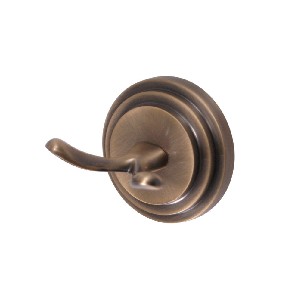 Kingston Brass BA2717AB Milano Robe Hook, Antique Brass - BNGBath