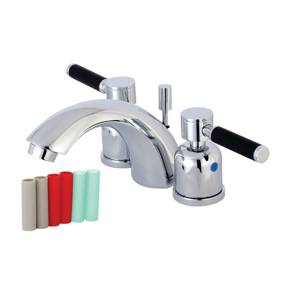 Kingston Brass KB8951DKL Mini-Widespread Bathroom Faucet, Polished Chrome - BNGBath