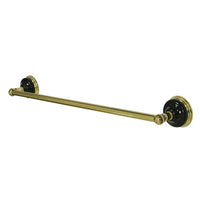 Thumbnail for Kingston Brass BA9112PB Water Onyx 18 in. Towel Bar, Polished Brass - BNGBath